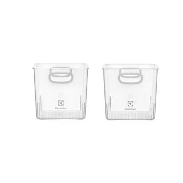 Imagem de Kit 2 Caixas Organizadoras Electrolux Experience Modular 2,8L