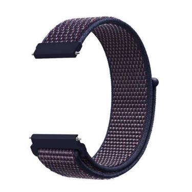 Imagem de Pulseira 20mm Nylon Bight para Relógio Smartwatch com Pinos - Poolsy, 