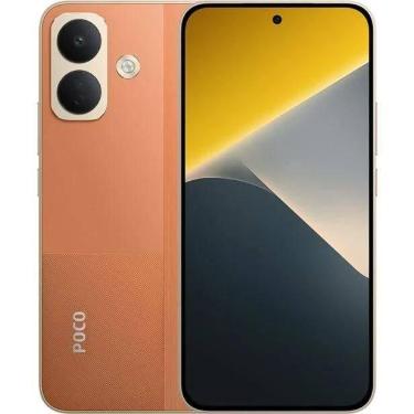 Imagem de Smartphone Xiaomi Poco X8 5G 256GB 8GB RAM, 256GB, Laranja