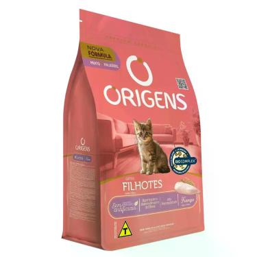 Imagem de Ração Origens Premium Especial para Gatos Filhotes Sabor Frango e Cere