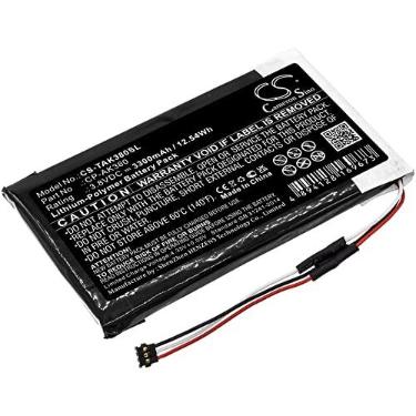 Imagem de Derrlrmg Bateria de 3300 mAh compatível com Astell&Kern CP-AK380 AK300, AK380
