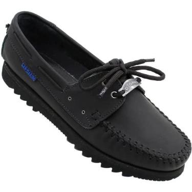 Imagem de SAPATO MOCASSIM MASCULINO SAN MARINO CHEYENNE 10100 EM COURO Cor:Preto;Tamanho:39
