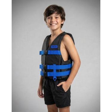 Imagem de Colete Flutuador Simetria Spectrum Infantil - Prolife, Azul, PP (Até 3