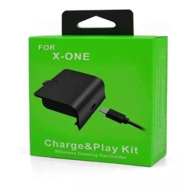 Imagem de Bateria Carregador  Compatível com Xbox One Cabo Recarregável P/ Contr