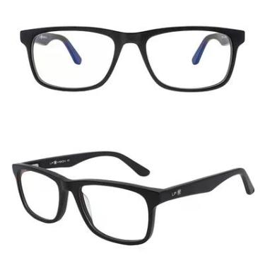 Imagem de Óculos Para Gamer LP Vision, Gamer V2, Com Filtro De Luz Azul - Cinza