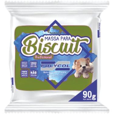 Imagem de Massa de Porcelana Fria Biscuit 90G Verde Oliva - Polycol