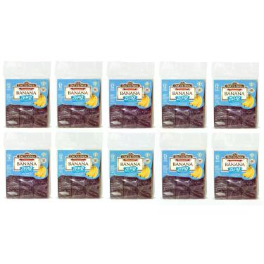 Imagem de Kit 5 Pacotes de Banana Zero Adição de Açúcar 180g DaColônia