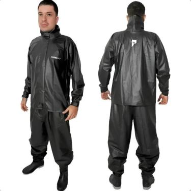 Imagem de Conjunto Capa De Chuva Motoboy Impermeavel Pvc Pioneira Pop, XG