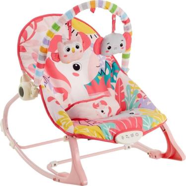 Imagem de Cadeirinha descanso Smile vibratória com Ruído Branco para o bebê - Un