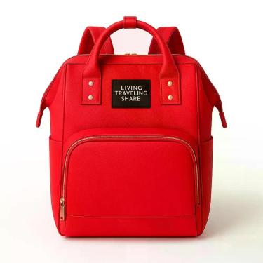 Imagem de Mochila Maternidade Térmica Impermeável Grande Com Bolso Frontal E Div