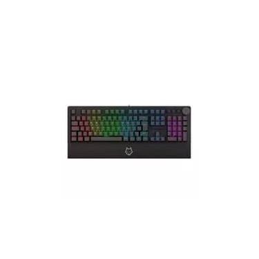 Imagem de Teclado Mecânico Gamer Husky Anchorage Full Size, RGB, Switch Gateron EF Red, ABNT2, Preto - HTG200PTVR