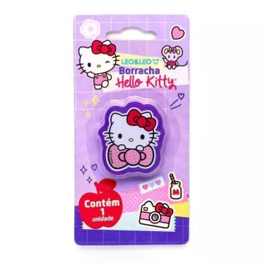 Imagem de Borracha Escolar Hello Kitty Leo&leo Lilas