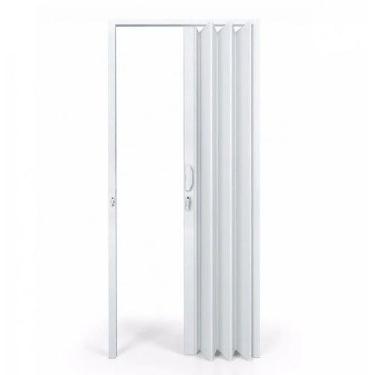 Imagem de Porta Sanfonada PVC - Branca - 0,90 x 2,10 Altura - Signorini