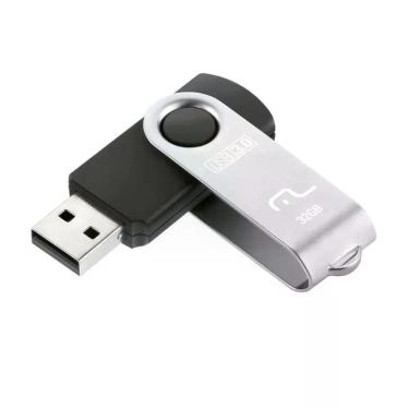 Imagem de Pen Driver 128gb - Twist Preto - Multilaser