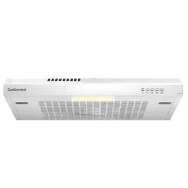 Imagem de Depurador de Ar Continental 60cm Branco Alto Poder de Sucção e 3 Velocidades (DC6PW) 127V