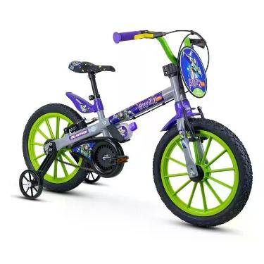Imagem de Bicicleta Infantil Buzz Aro 16 Com Rodinhas Nathor