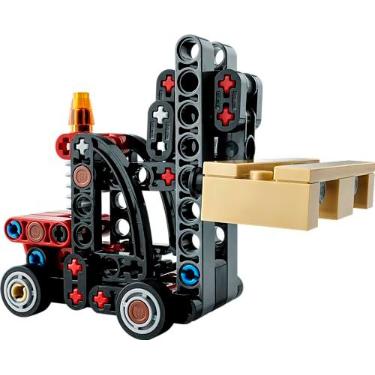 Imagem de Lego Technic Forklift with Pallet 30655 Polybag 78pcs Ages 8+_AB