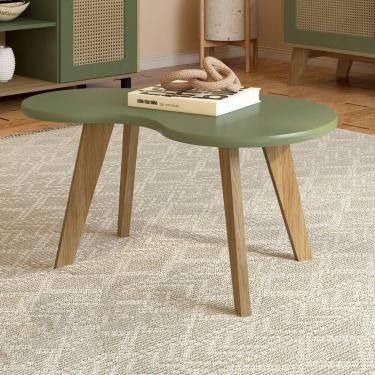 Imagem de Mesa de Centro Orgânica Verde 100% MDF - Artely