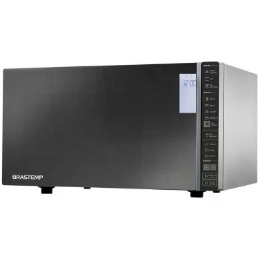 Imagem de Micro Ondas Bancada 32l Inox Espelhado Grill 127v - Brastemp 127v, Cin