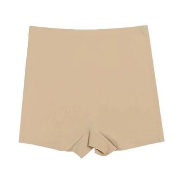 Imagem de Shorts Femininos Sem Costura De Seda Gelada Para Ciclismo, Treino E Yo