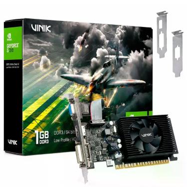Imagem de Placa de Vídeo GPUVK2101GBLP com GPU NVIDIA Geforce G210 e Saídas HDMI DVI VGA Low Profile 1GB DDR3 Vinik