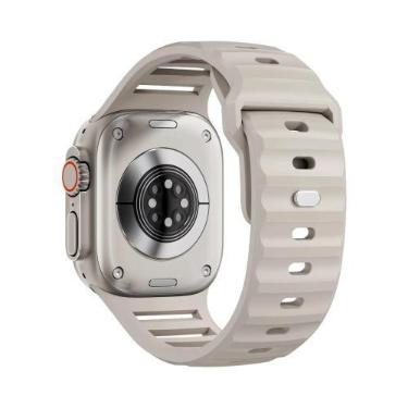 Imagem de Pulseira De Silicone Esportiva Para Apple Watch De 45mm, 44mm, 49mm, 4