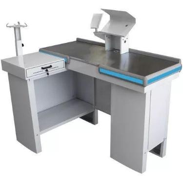 Imagem de Checkout Caixa Supermercado Kit Automação Gaveta 1,30m - AMAPÁ