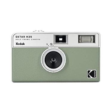 Imagem de KODAK Câmera de filme EKTAR H35 de meio quadro, 35 mm, reutilizável, sem foco, leve, fácil de usar (filme e bateria AAA não estão incluídos) - Sage