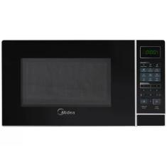 MICROONDAS 20L MIDEA - 127V - MRAS21 Branco e Preto, Branco, 110V
