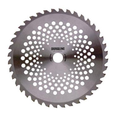 Imagem de Lâmina p/Roçadeira Duraline 40 dentes videa - diâm. 255mm x 25,4 mm (1") esp. 2,0mm/1,3mm em blister