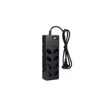 Imagem de Filtro de Linha + DPS iClamper Energia 8, 8 Tomadas, Bivolt, Preto - 26775