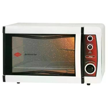 Imagem de Forno Elétrico de Bancada Layr Joy 46L 1750W com Controle de Temperatura Automático Branco 220V