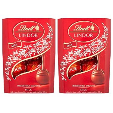 Imagem de 2 Caixas de 37g, Bombons de Chocolate Suiço, Lindt Lindor