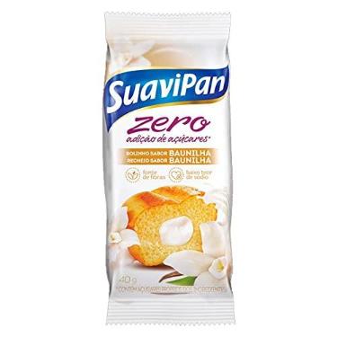 Imagem de Bolinho Zero de Baunilha sem Açucar Suavipan - 40g