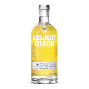 Imagem de Vodka Absolut Citron Saborizada Limão 750ml