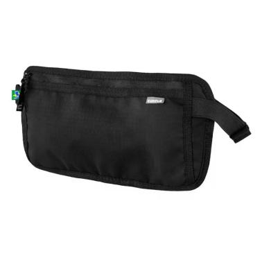 Imagem de Pochete Carteira Money Belt Organizadora Curtlo Preto Impermeável Port