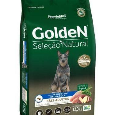 Imagem de Ração Golden Seleção Natural Cães Adultos Batata Doce 12kg - Premier P