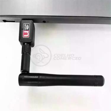 Imagem de Antena Usb 2.0 Receptor De Wifi Wireless Internet Sem Fio 1200Mbps 802.Inn Pc Notebook 5