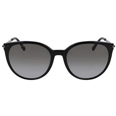 Imagem de Óculos de sol feminino Lacoste L928S Cat-Eye, preto, 56 mm