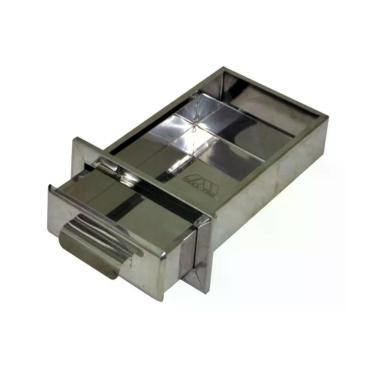 Imagem de Gaveta Cinzeiro para Lareira Fogão a Lenha e Churrasqueira 676MTM Inox Metalmig 38x22x6cm