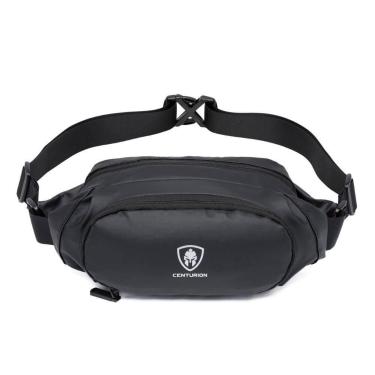 Imagem de Pochete Centurion Masculina Reforçada Shoulder Bag Espaçosa Passeio Bo