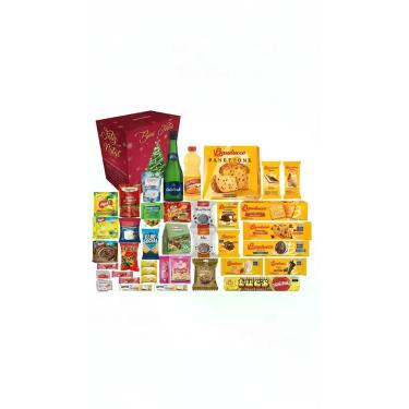 Imagem de Cesta Natalina 40 Itens Com Variedade - Congratulations Store