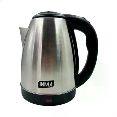Imagem de Chaleira Elétrica Inox Portátil 1,8l Jarra Térmica Esquenta Chá Ferve 