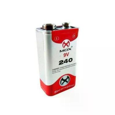 Imagem de Bateria Recarregável 9v E 240mah Mox