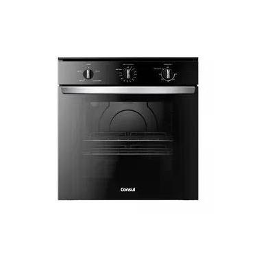 Imagem de Forno Elétrico de Embutir Consul 84L COB84BE Porta Removível Timer Autodesligamento Luz Interna Preto