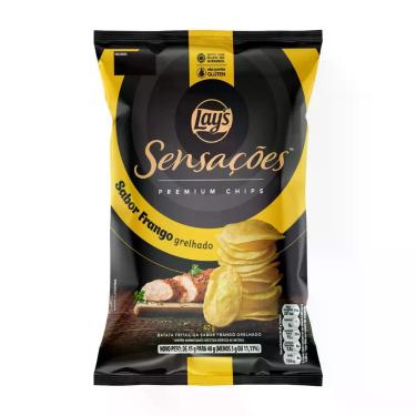 Imagem de Batata Lays Sensações Premium Chips Sabor Frango Grelhado 70g - Elma C