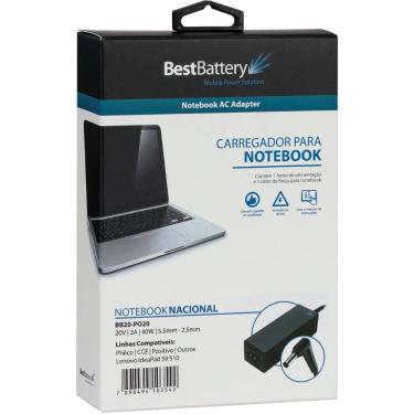 Imagem de Fonte Carregador para Notebook Qbex N450 - BestBattery, 40 Watts