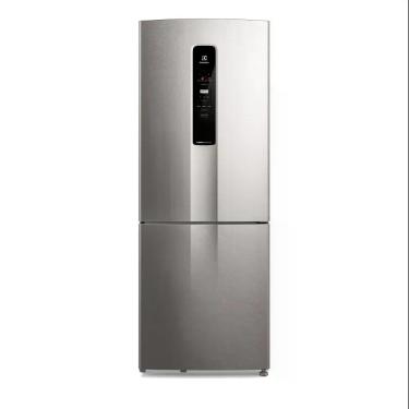 Imagem de Geladeira Electrolux Inverse Frost Free Inverter 492L com Autosense e Smartbivolt Inox Bivolt