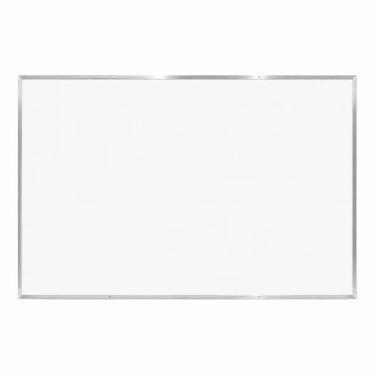 Imagem de Souza & Cia Quadro Branco Standard Magitel 70 x 50 cm, Moldura em Alumínio, Escrita a Seco, Modelo 5602, Ideal para Escritórios, Escolas e Uso Profissional