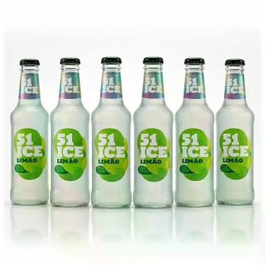 Imagem de Bebida Ice Limão 275ml Pacote com 6 Unidades - Refrigerante Alcoólico 